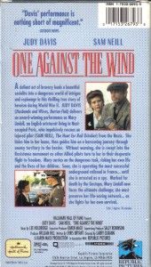 VHS Hallmarks One Against The Wind Judy Davis