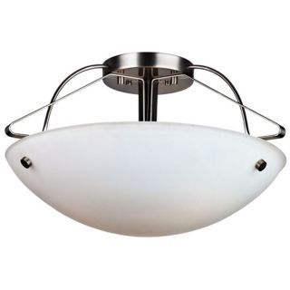 Forecast Orb Collection 21 1/2" Wide Nickel Ceiling Light   #96872
