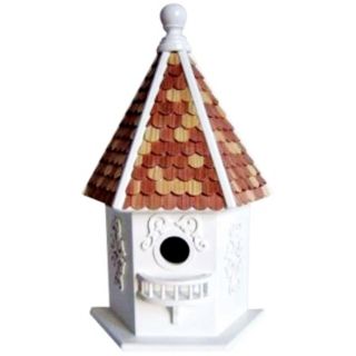 Story Book Hexagon Bird House   #H9626
