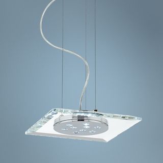 Possini Euro Design LED 11 3/4" Wide Glass Pendant Light   #T5247