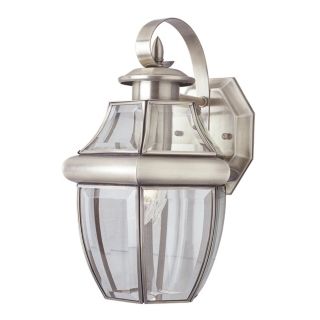 Acorn Brushed Nickel 13" High Lantern Outdoor Light   #G8316