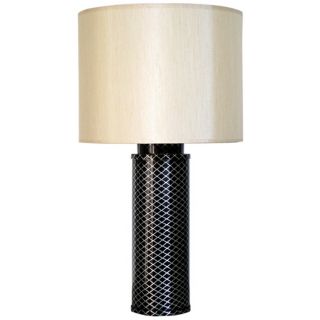 Babette Holland Matrix Midnight Modern Table Lamp   #V5363
