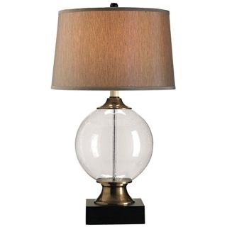 Currey and Company Motif Blown Glass Table Lamp   #N6595