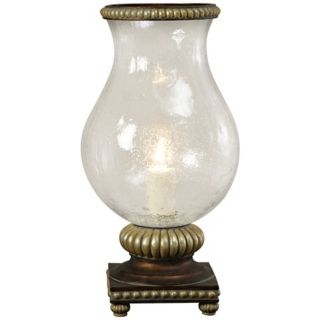 Raschella Collection Antique Gold Hurricane Lamp   #94883
