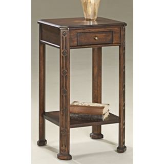 Plantation Cherry 26 1/2" High Accent Table   #G2743
