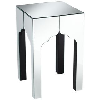 Eclectic Mirrored Accent Table   #W8022