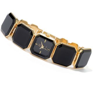 Jules Jurgensen Womens Quartz Reflective Link Bracelet Watch