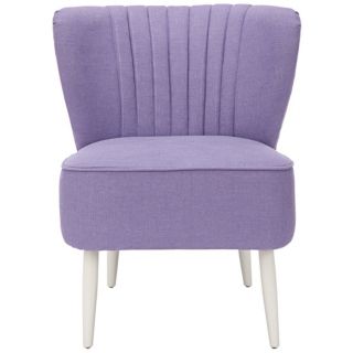 Morgan Purple Accent Chair   #W9802