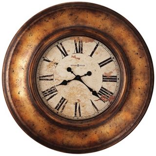 Howard Miller Copper Bay 29 1/2" Wide Copper Wall Clock   #X6080