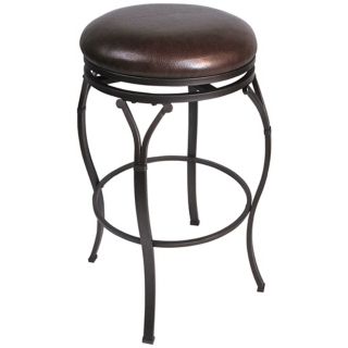 Hillsdale Lakeview Brown Backless 30" Bar Stool   #U5564