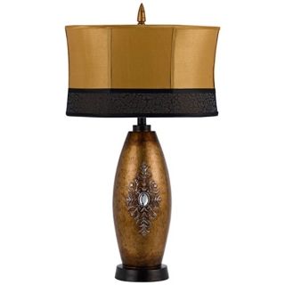 Escanaba Gold Table Lamp   #W3042