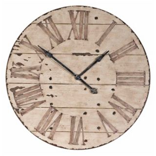 Uttermost Harrington 36" Wide Antique Wall Clock   #X4321
