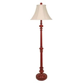 Red Cottage Floor Lamp   #G1613