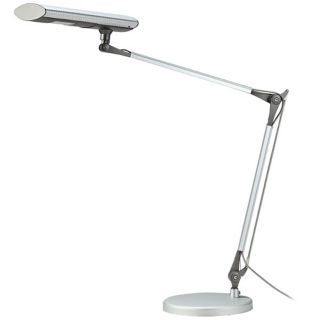 Luxy Aurora LED Energy Efficient Silver Desk Lamp   #N4963