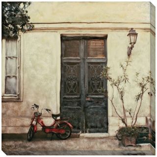 Le Visite Limited Edition Giclee 40" Square Wall Art   #L0414