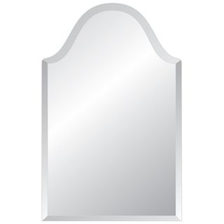 Crown Arch Frameless 40" High Beveled Mirror   #P1620