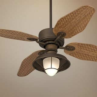 52" Casa Vieja Aerostat Weave Outdoor Ceiling Fan   #V0201 V0208 V0211