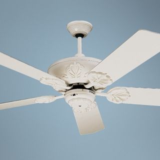 52" Craftmade Cordova Antique White Ceiling Fan   #36166 15779