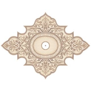 Somerset Giclee 48" Wide Repositionable Ceiling Medallion   #Y6583