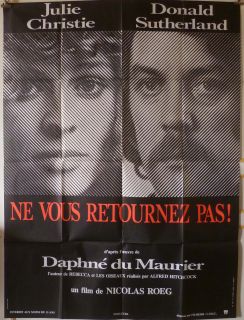 DonT Look Now 47x63 French 1974 Julie Christie