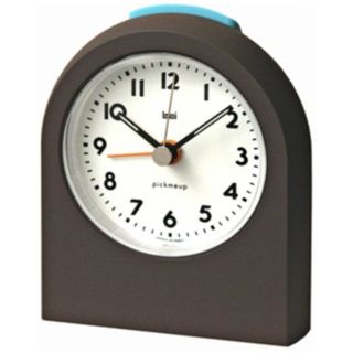 Pick Me Up Dark Brown Alarm Clock   #V8521