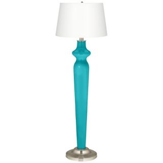 Blue, Contemporary Floor Lamps