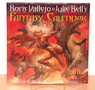 New Boris Vallejo Julie Bell Fantasy Wall Calendar 2011