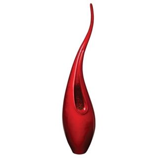 Red, Vases Home Accessories