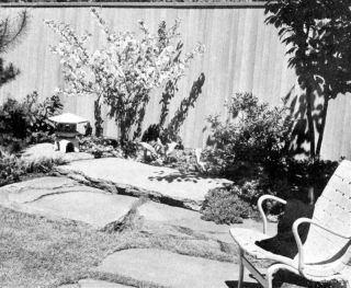 1956 Mid Century Modern Landscaping Outdoor Living Book Church Eckco