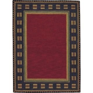 Northwoods Ruby Red Area Rug   #85556