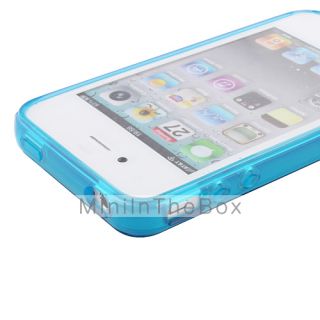USD $ 1.59   Protective Bladed TPU Case for iPhone 4 / 4S (Assorted
