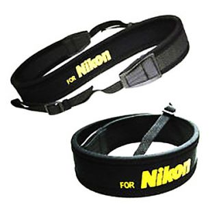 Neopren Camera Neck Strap For Nikon D5000 D5100 D90 D80 D70 D3100 D700