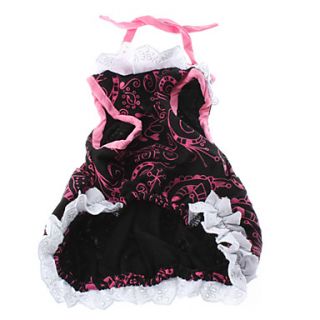 EUR € 8.73   belle floral print robe pour chiens (couleur aléatoire