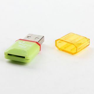 EUR € 0.82   Heyu Mini lector de tarjetas de memoria microSD (verde