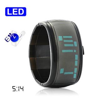 USD $ 10.69   Future Design   Green LED Watch,