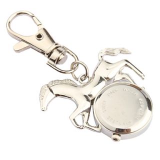 USD $ 4.69   Stainless Steel Pocket Watch with Keychain,