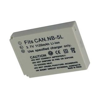 EUR € 6.43   sustitución cámara digital nb 5l/nb 5lh batería para
