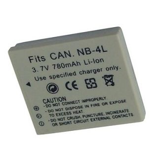 substituição da bateria da câmera nb 4l/nb 4lh para CACON digitais
