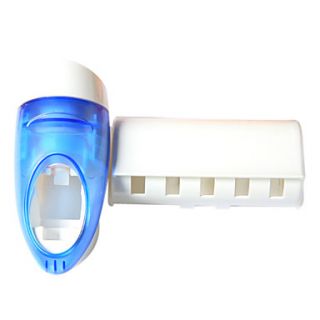 USD $ 8.89   Automatic Toothpaste Dispenser with Toothbrush Holder