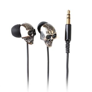 especiales auriculares de 3,5 mm cable de cráneo con estilo de 1,2 m
