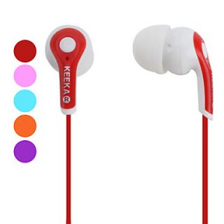 in ear écouteurs écouteurs stéréo de 3,5 mm (couleurs assorties