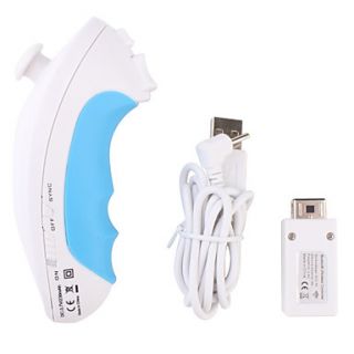 USD $ 19.99   Rechargeable Wireless Nunchuk for Wii (White),