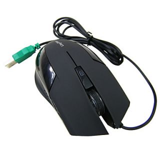LD 106 durável ergonômico 6D USB 2.0 Blue ray Mouse com peso extra