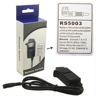 USD $ 7.39   Remote Shutter Release For SONY a100 a200 and More,