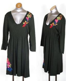 JWLA Embroidered Floral Dress Size XL
