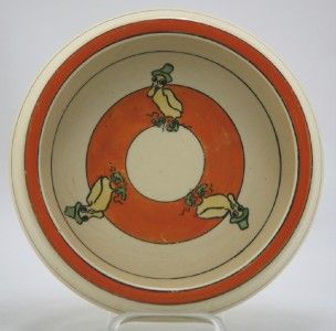 Roseville Juvenile RARE Puddle Duck Wide Band 8 Plate