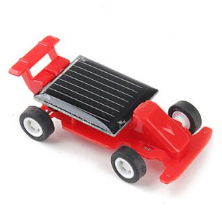 Descrizione solare, mini auto da corsa (rosso) Dettagli del