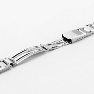 EUR € 1.83   unisexe Bracelet montre acier inox 12mm (argent