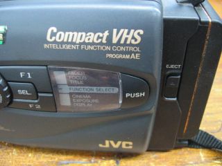 JVC Compact VHS 12x Zoom Camcorder GR AX410