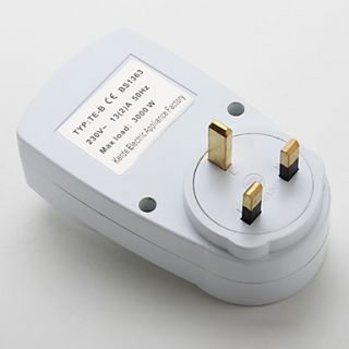 lcd timer digital programável adaptador de corrente (AC 230V, 3000w